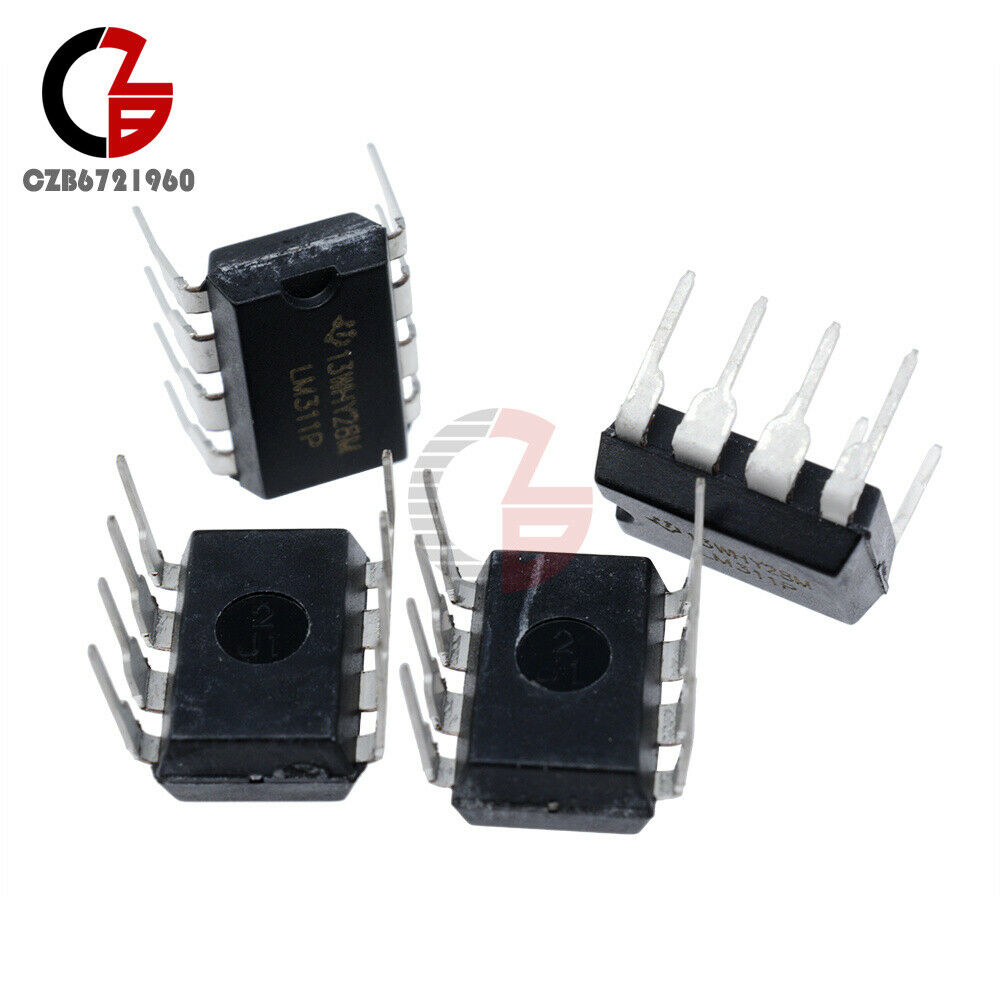 [10Pcs] LM311 LM311P IC DIFF COMP w/ STROBE DIP-8