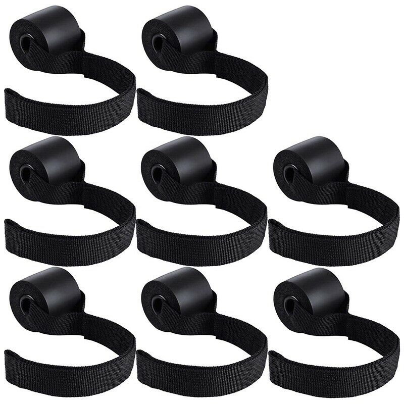 8 Pieces Resistance Bands Door Anchor Gym Fitness Door Attachment for Home GK7Z2