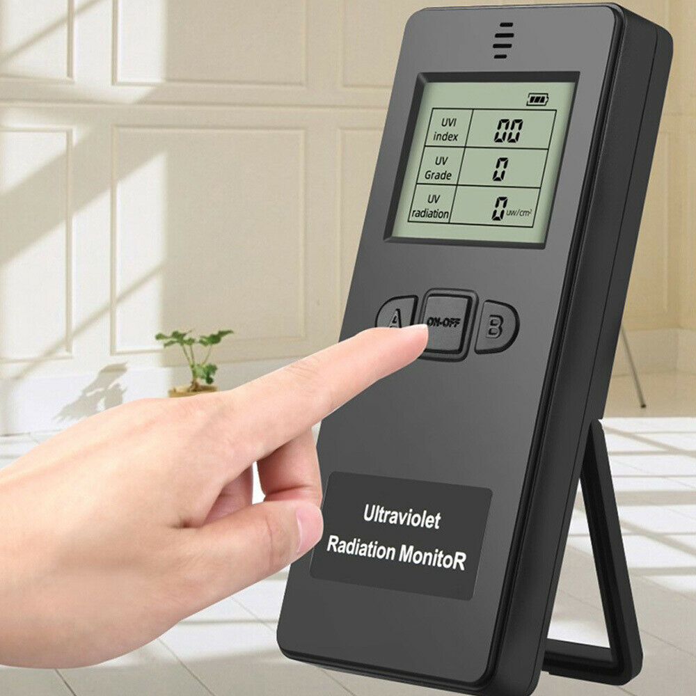 KF-90 Digital Ultraviolet Radiation Detector UV UVI EMF Meter Illumination Test
