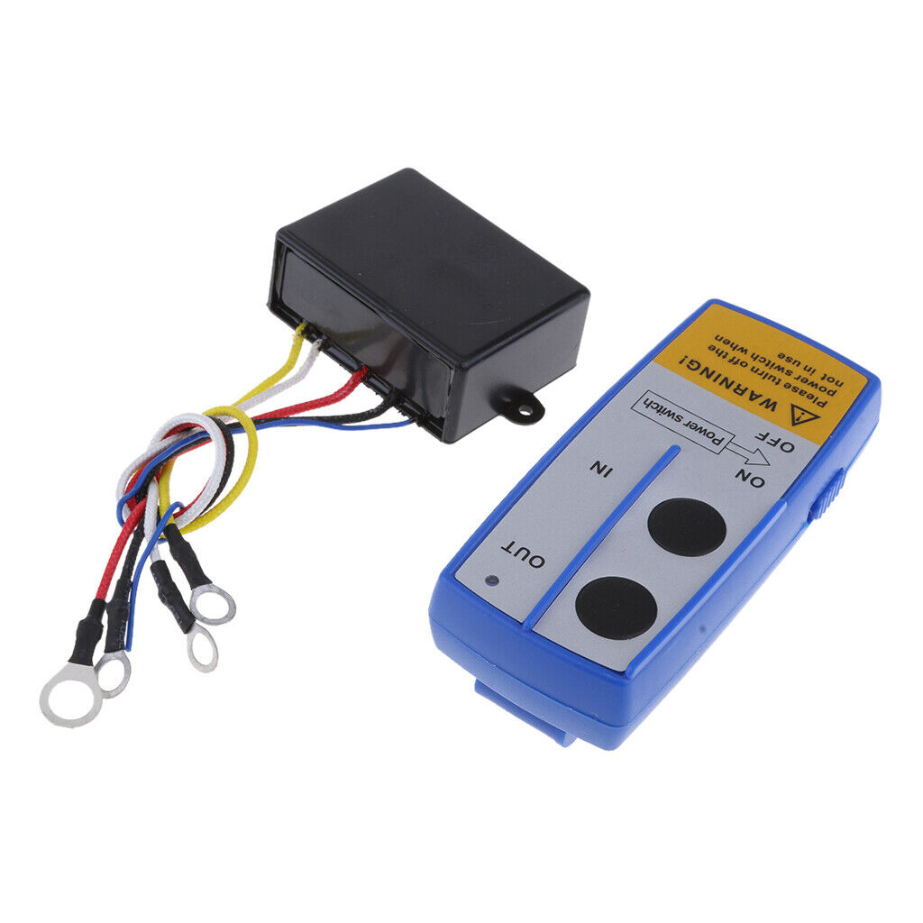 2x 12V Electric Winch Wireless