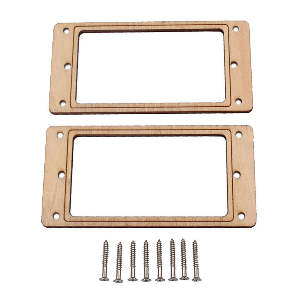 Maple Humbucker Pickup Mounting Ring for Electric Guitar Parts Accessory
