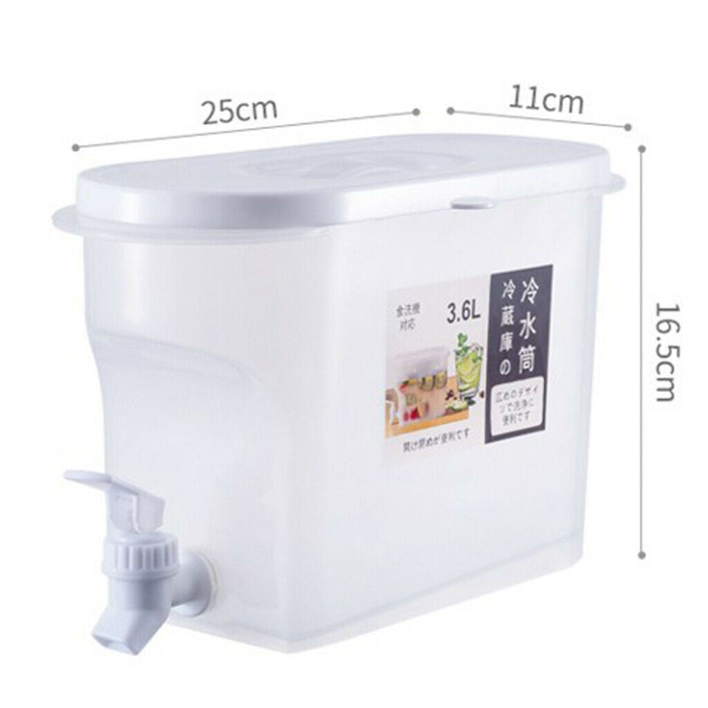 Mix Drinks Cold Kettle for Fruit Tea Beverage Household Pitcher with Faucet