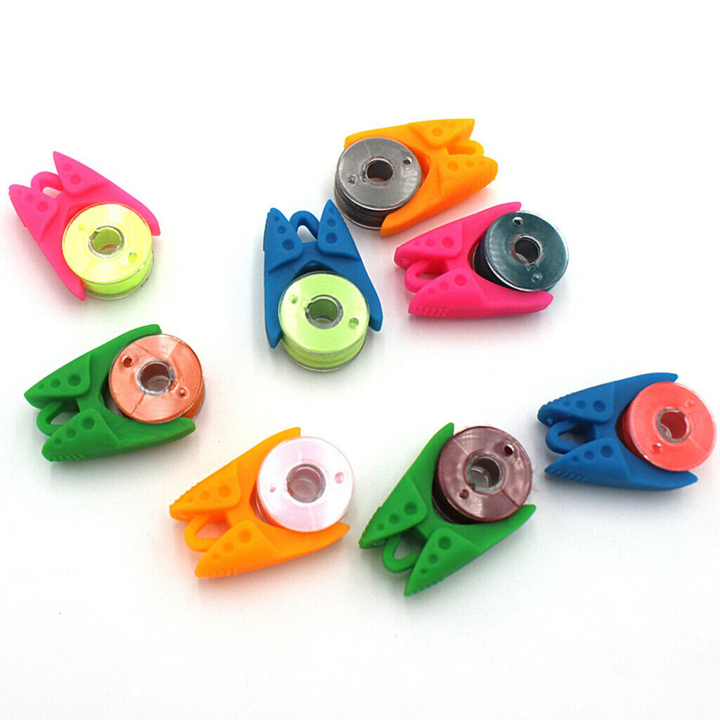 50pcs Sewing Bobbin Clamps Holders Clips Prevent Thread Tails and on Control -