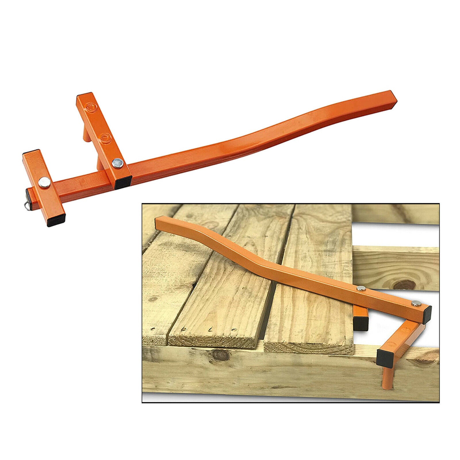 Universal Decking Board Bender Deck Board Decking Tool Orange Woodworking