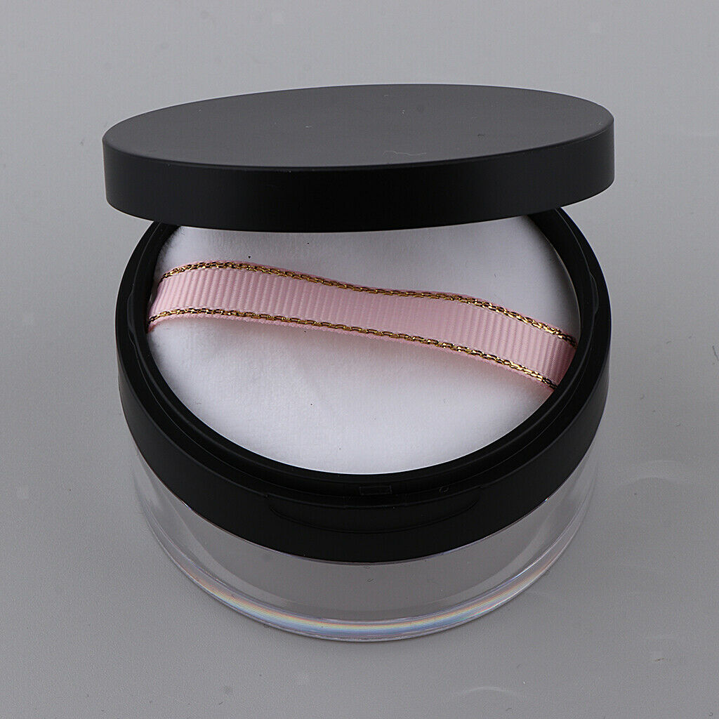 2pcs Empty Loose Powder Case Blush Storage Container Talcum Powder Jar 20g