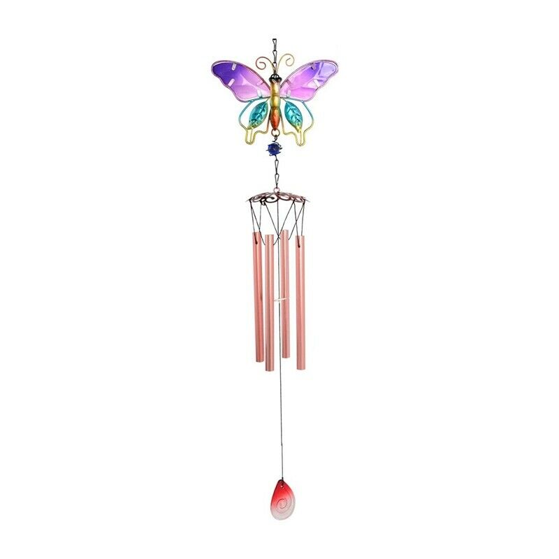 Wind Chimes Butterfly Wind Chimes Unique Garden Decor Windchimes Outdoor MomB1H8
