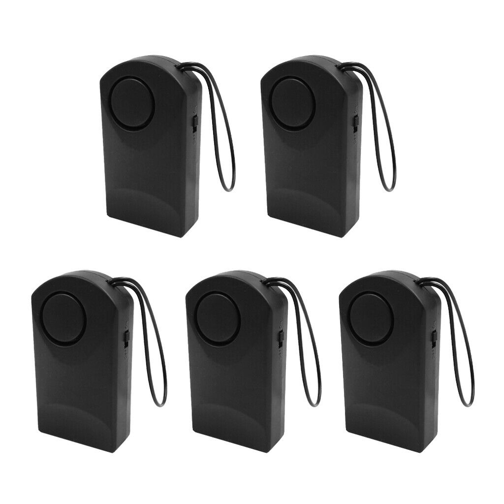 5x Wireless Home Window Door Handle Hanging Alarm Sensor for Home Hotel Dorm