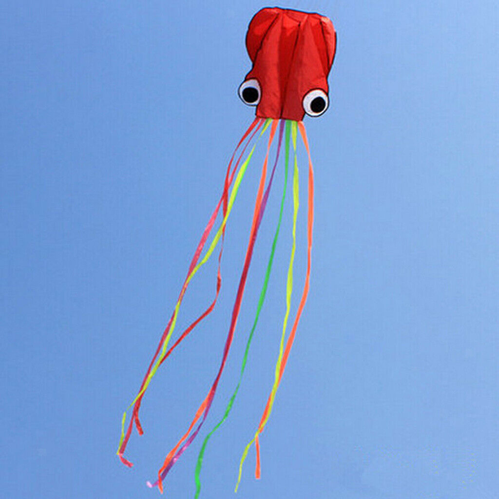 3 Pieces Software Octopus Flying Kite for Kids Sports Activity Toys Gift