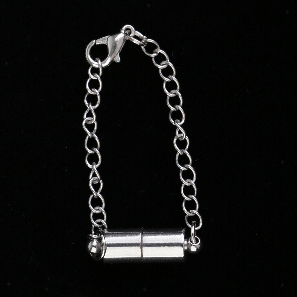 2X 2 Pcs Jewelry Making Magnetic Hooks Lobster Clasps Necklace Extenders Chains
