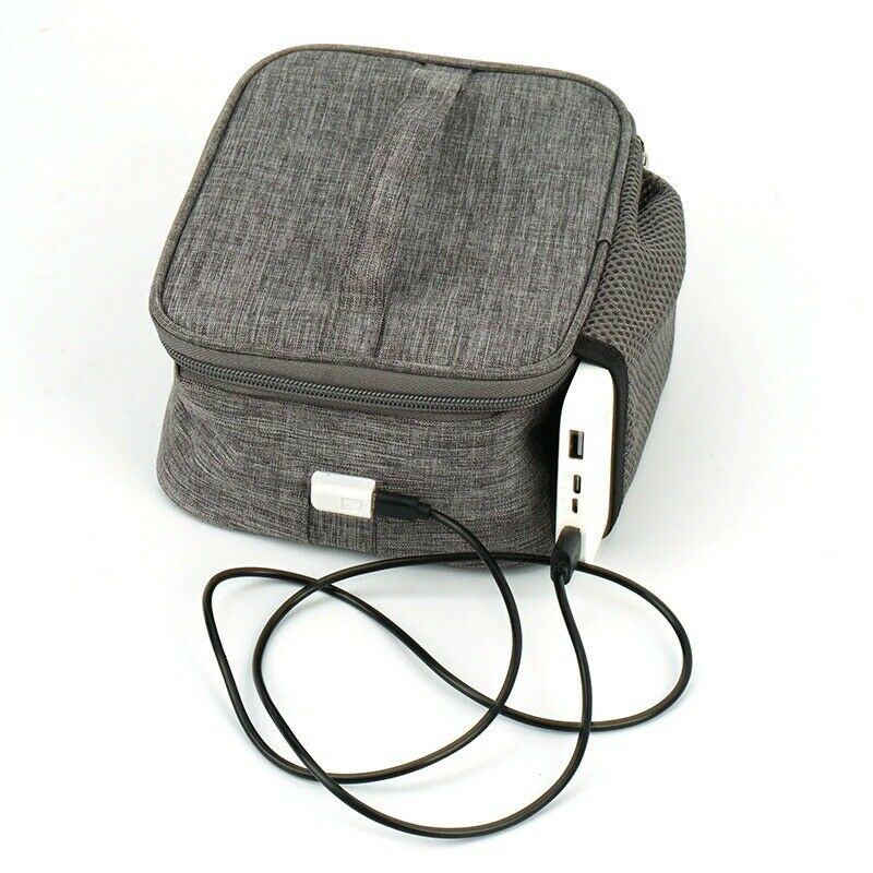 Electric Heating Bag Heating Lunch Box Bag USB Waterproof 12V Car Travel  New