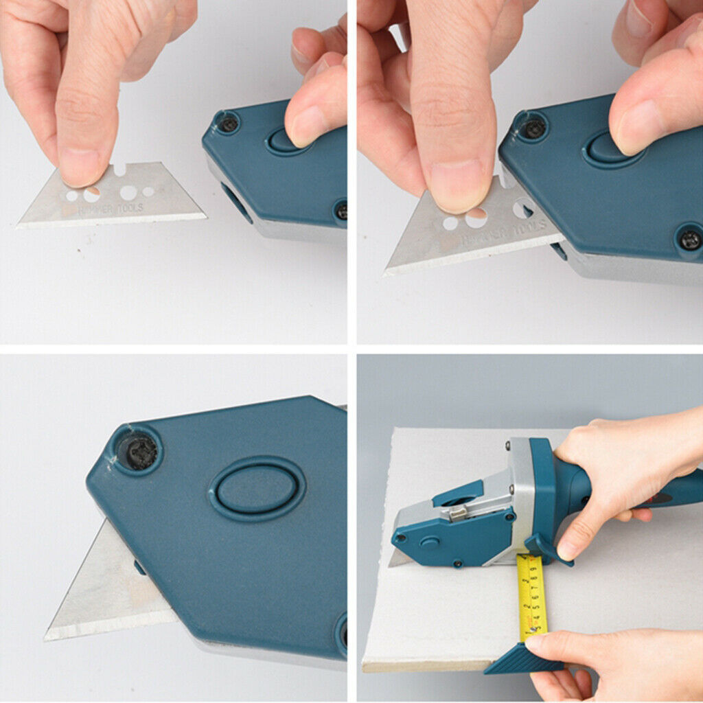 Plasterboard cutting tool with scale tools for mark cut
