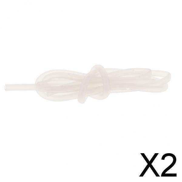 2X RC Boat Water Cooling System 1 Meter Silicone Tube 3*5mm 1M Transparent Hose
