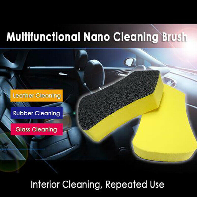 Car Cleaning Brush Wash Magic Clay Rub Block for Car Leather Seat Auto Ca.l8