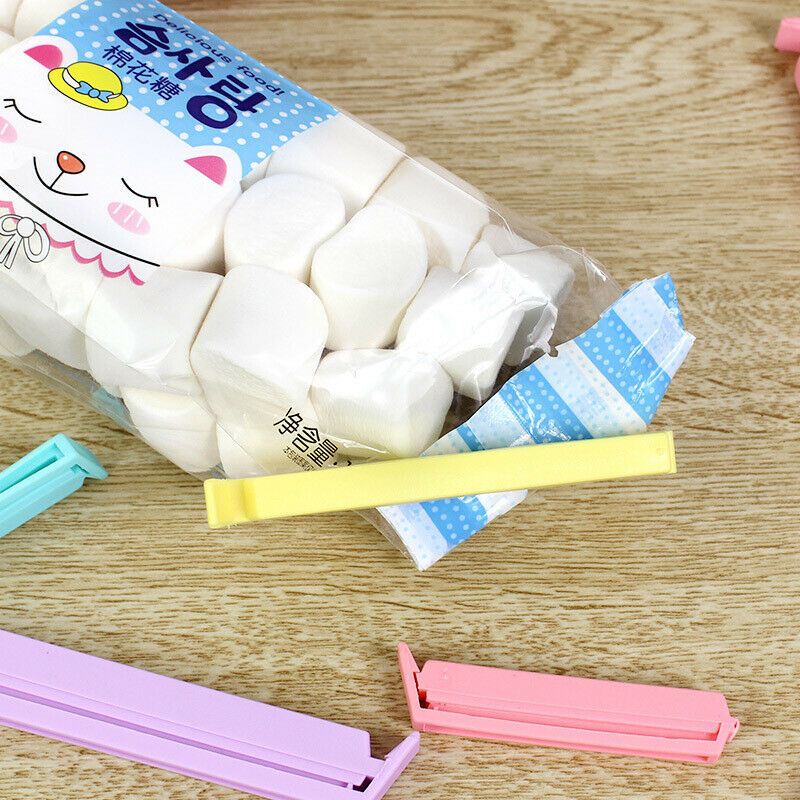 12Pcs/set 3 sizes Sealing Clips Househould Food Snack Storage Sealer ClampsJ.DD