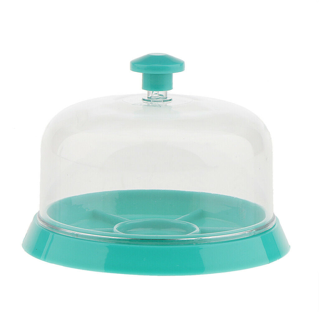 Blesiya Watchmaker Watch Parts Holder Tray  6 Slots Organizer Blue