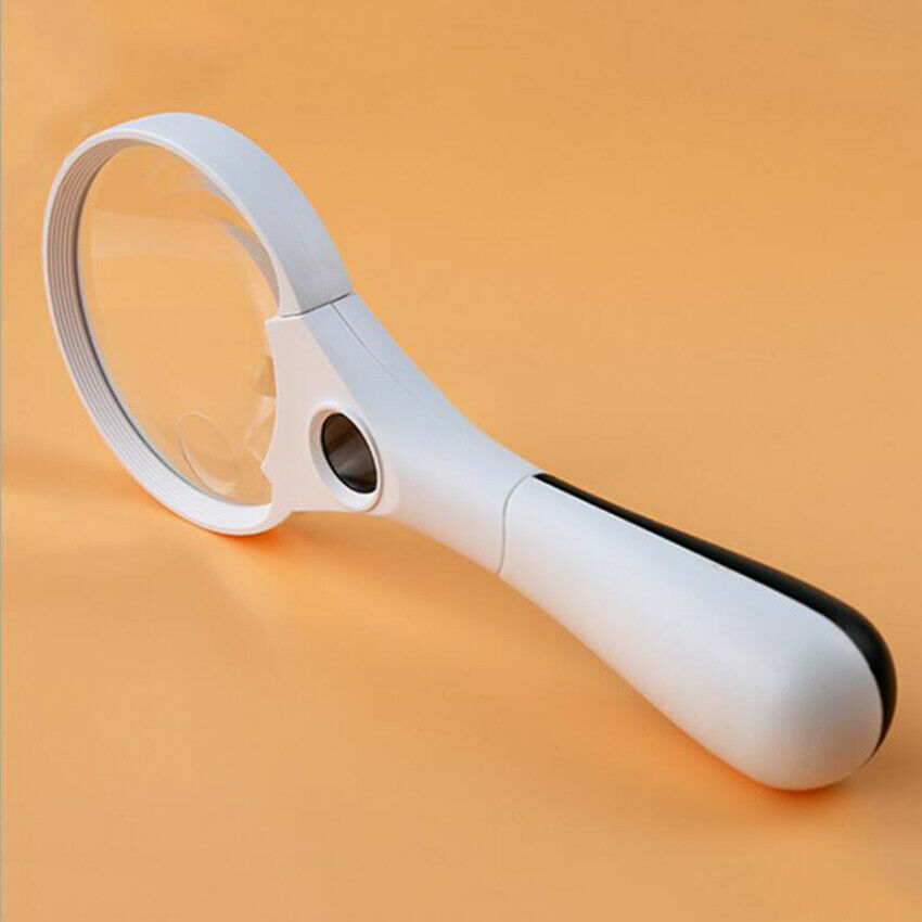 Magnifier Magnifying Glass Reading for Seniors loupe Jewelry With 3 LED 3 Lens