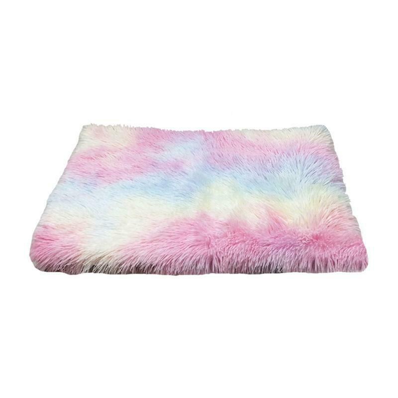 2-in-1 Pet Cushion Bed Sleep House Soft Plush Anti Slip Puppy Dog Cat Kitty Mat