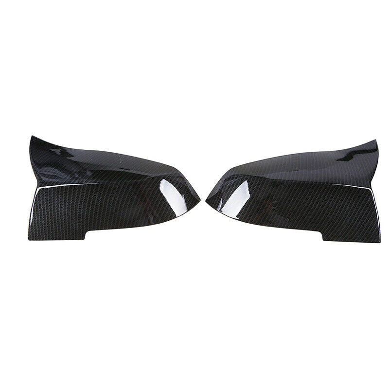 2Pcs Carbon fiber Mirror Cover Cap for BMW F20 F21 F22 F30 F31 F32 F33 F36 E84