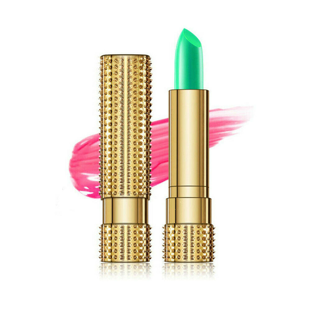 1PCS Temperature Color Change Aloe Vera Magic Lipstick Lip Balm Natural Moisture