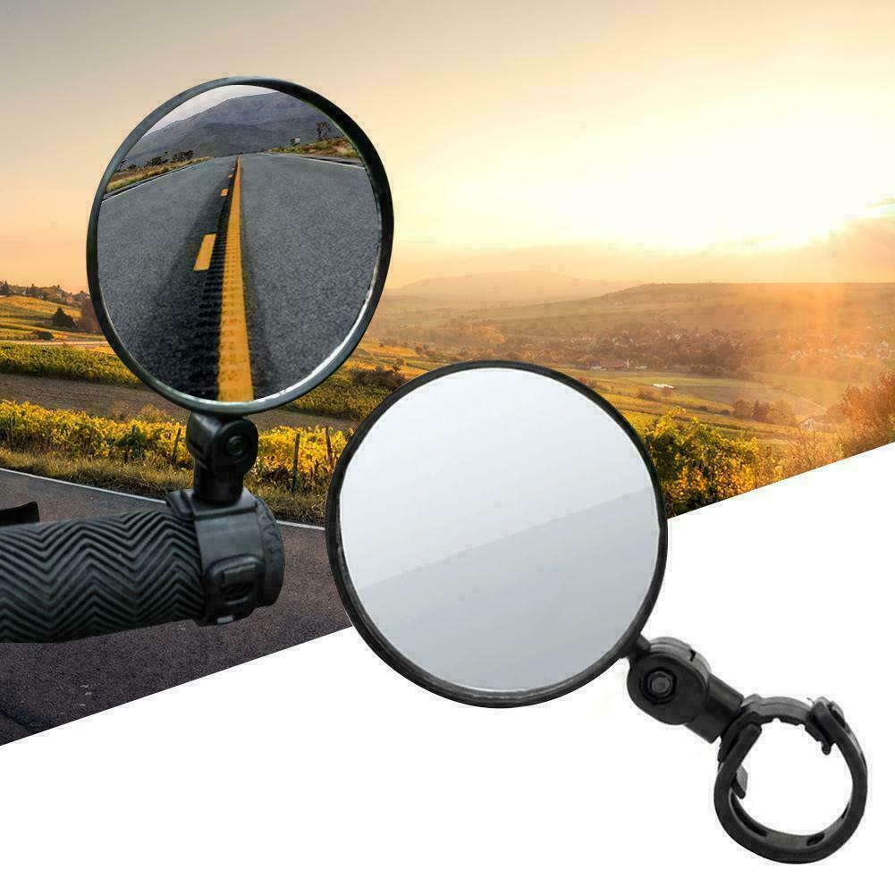 360Â° Adjustable Handlebar Glass Rear View Mirror for Road Bike Bicycle