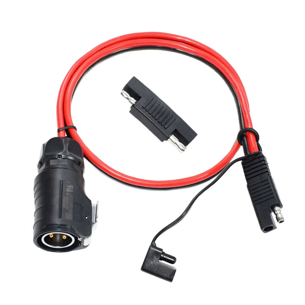 12AWG Solar SAE To LP-20 Cable 2-pin SAE Adpater Cable Circular Automotive