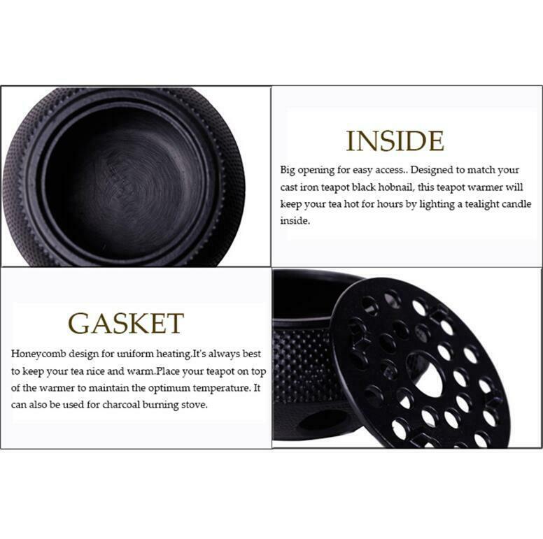 Cast Iron Teapot Warmer Charcoal Stove Tea Pot Holder Japanese Tea Ceremony