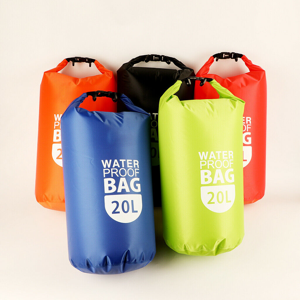 2L Waterproof Dry Bag Sack Pack Pouch for Rafting Canoeing Diving Green
