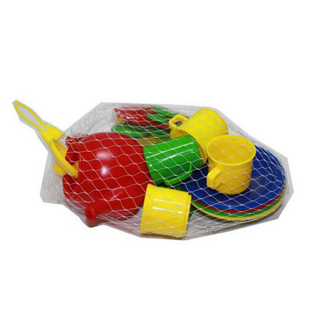 34x Durable Role Pretend Tea Set Kids Children Room House Kits Accessory