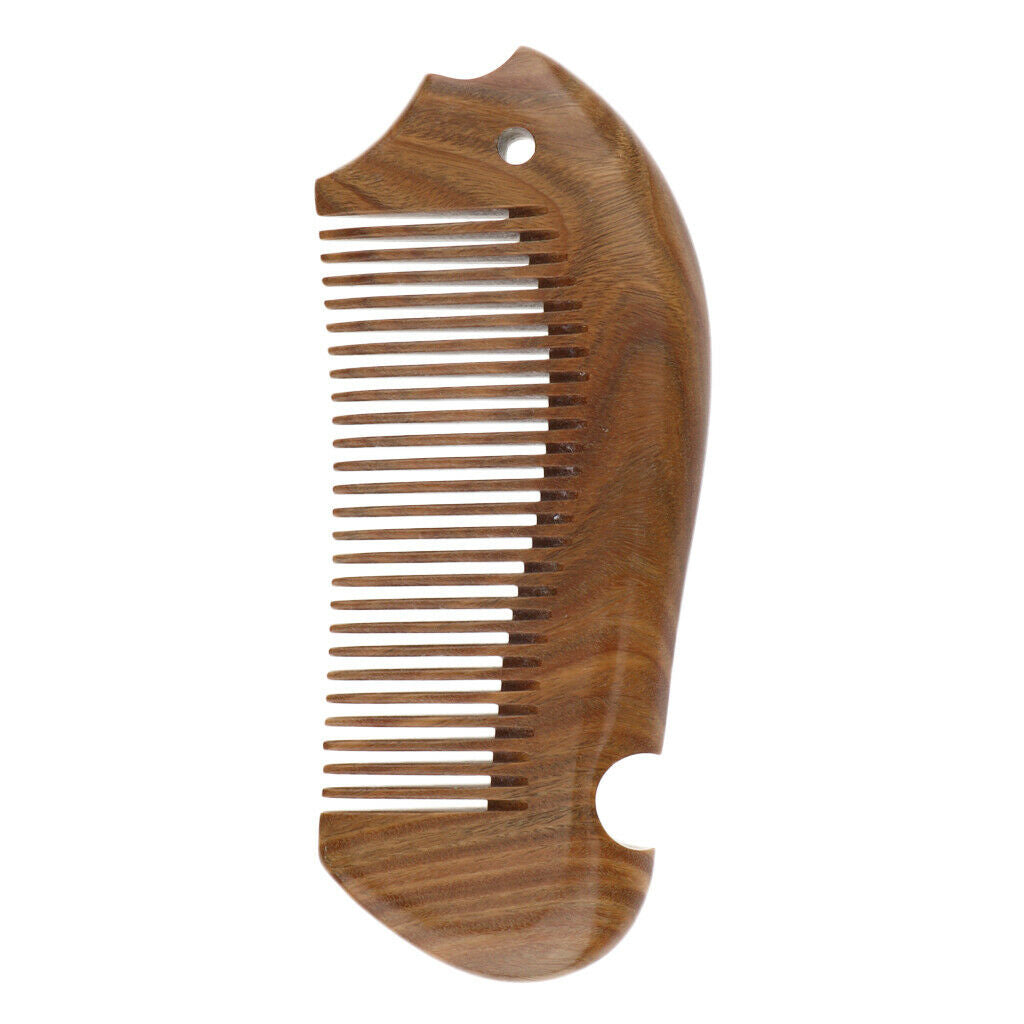 Handmade Small Sandalwood Comb With Fine Tooth Scalp Massage For Men Women