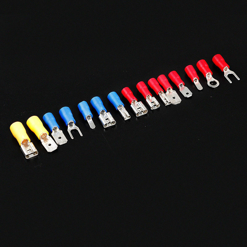 280PCS Assorted Crimp Spade Terminal Insulated Electrical Wire Connector Kit Set