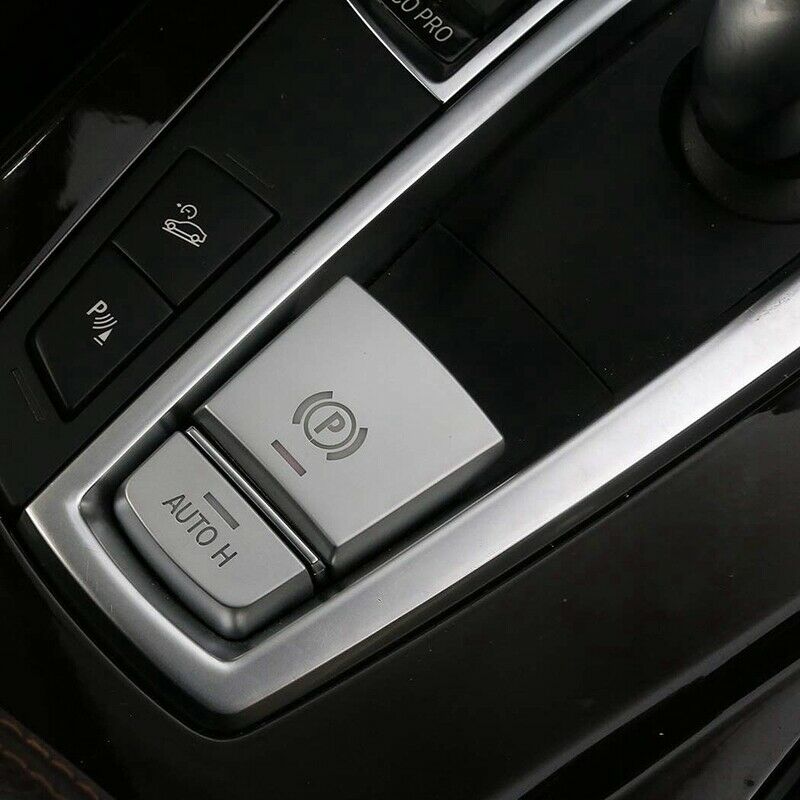 ABS Chrome Electronic Hand Brake P Button Decoration Cover for  F10 F07 F01 X3A1