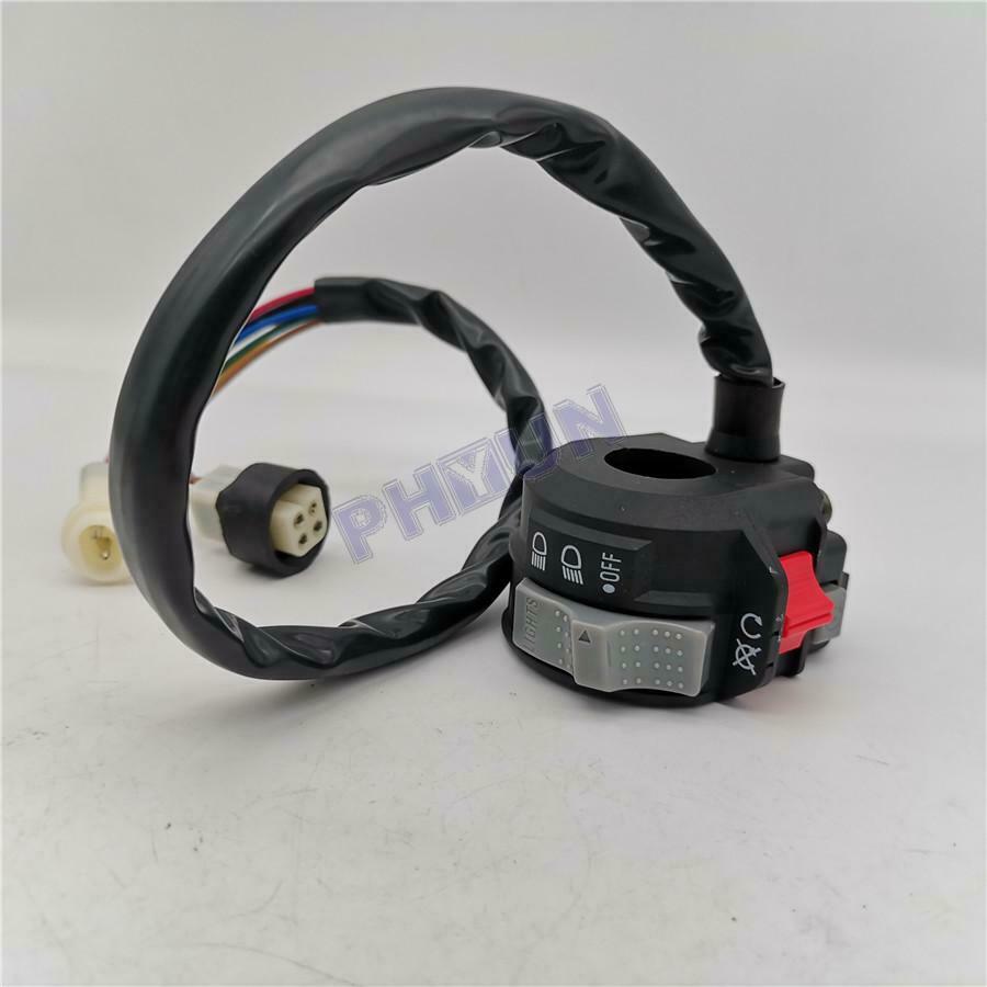Left Handlebar Light Switch Hi/Low/On/Off For Yamaha ATV MOTO-4 WARRIOR YFM350