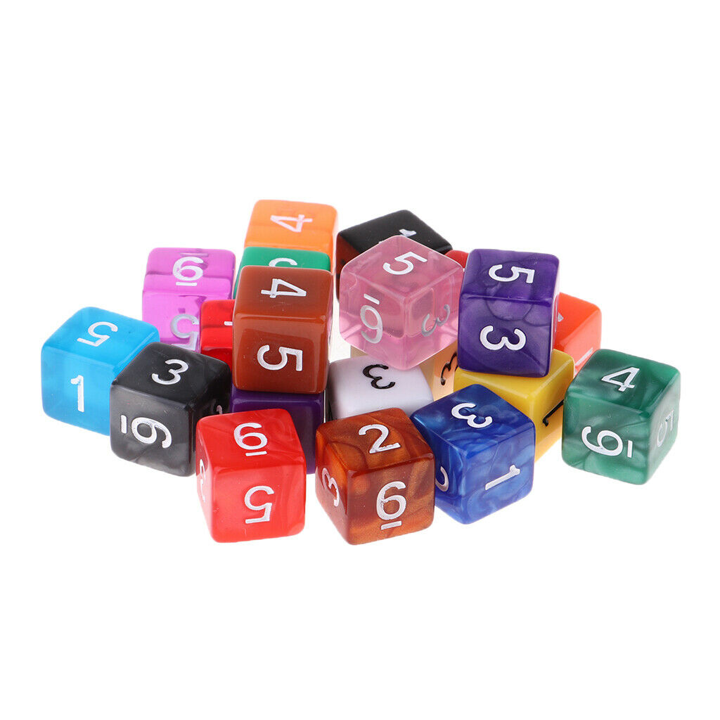 6-sided Dice Game with 6 Pieces, Children's Party Table Game,