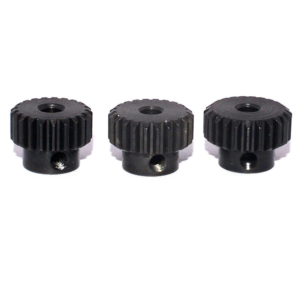 3pcs 48DP 21t-23t Gear Motor Pinion Accessories for 1:10 RC Car