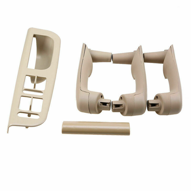 Beige Window Control Switch Panel & Door Handle Set for VW Passat B5 1996-2005