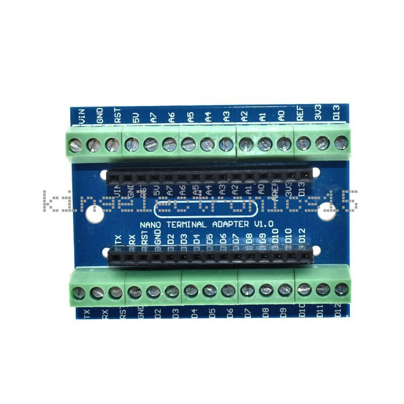 Nano Terminal Adapter for the Arduino V3.0 AVR ATMEGA328P-AU Module Board