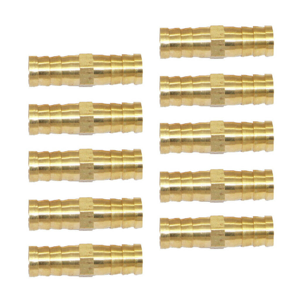 10Pcs Air Line Fitting Connectors Male Quick Coupler Compressor Air Hose 6mm