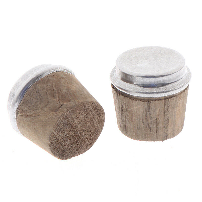 2PC 40mm Bottom Diameter Wood Thermos Bottle Cork Plug Lid Stopper Kettle.l8