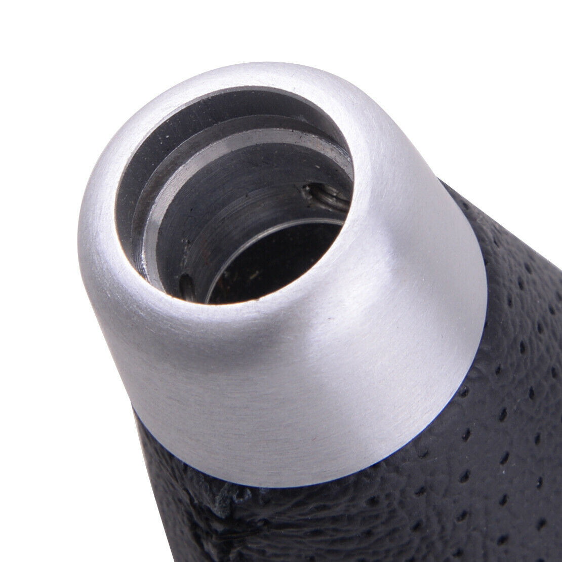 5 Speed Car Auto Leather Manual Gear Shift Stick Knob Shifter Lever Head*