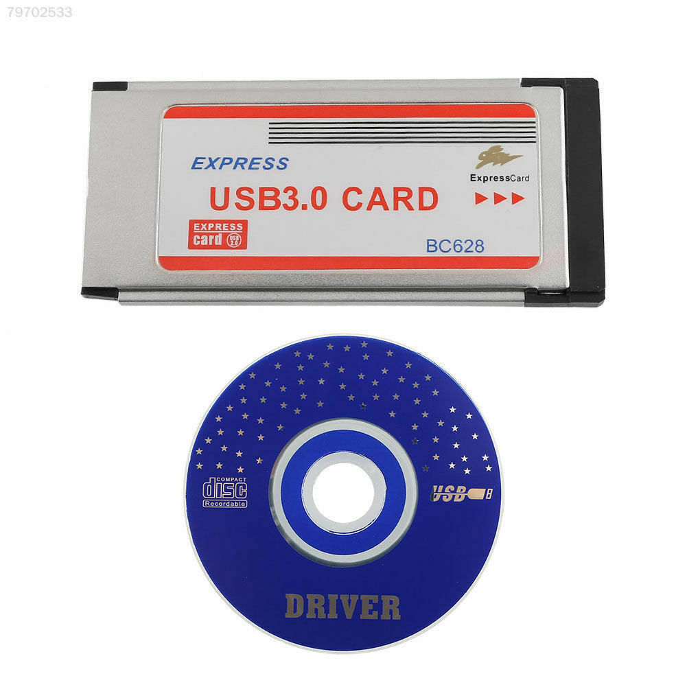 39BE Carte Express Expresscard 34mm Pour Double 2 Ports 2Ports USB 3.0 BC628 L60