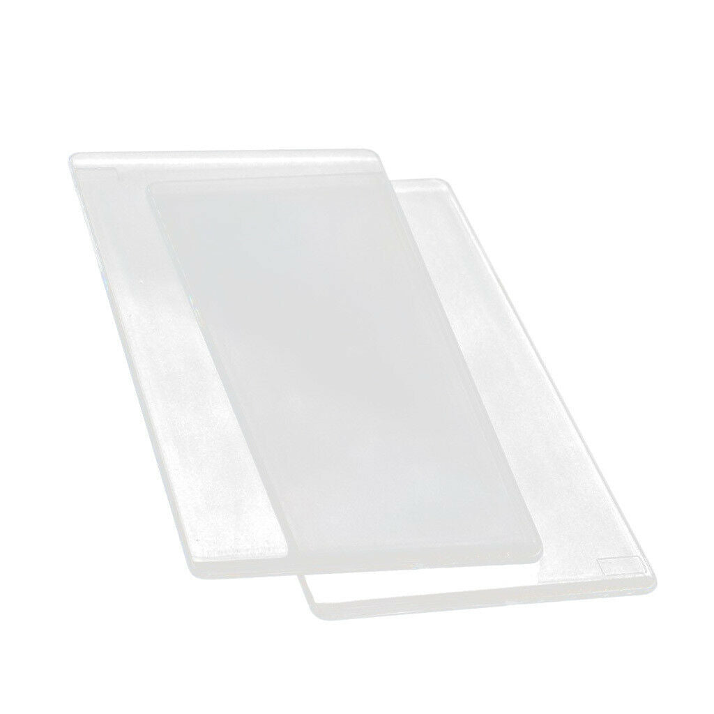 2x Cutting Plates Embossing Pad/Mat Compatible Plate for Die Cutting Machine