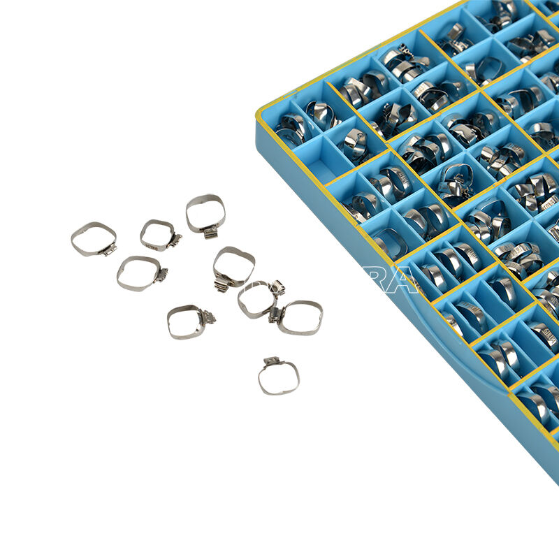 340pcs Dental Orthodontic 1st Molar Roth.022 Band Buccal Tubes Convertible U3/L2