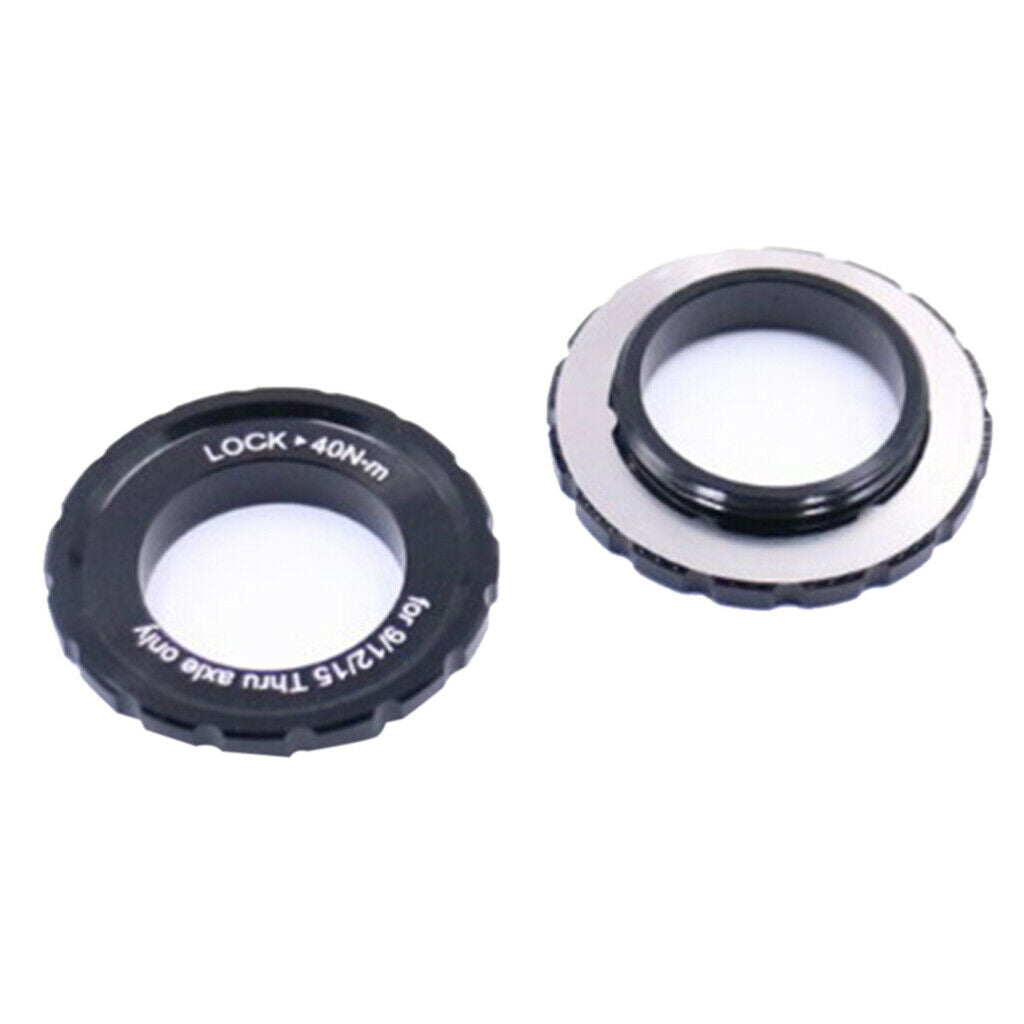 Aluminium Alloy Centerlock Adapter Road Bike Wheel Thru-Axle Hub Lock Cover