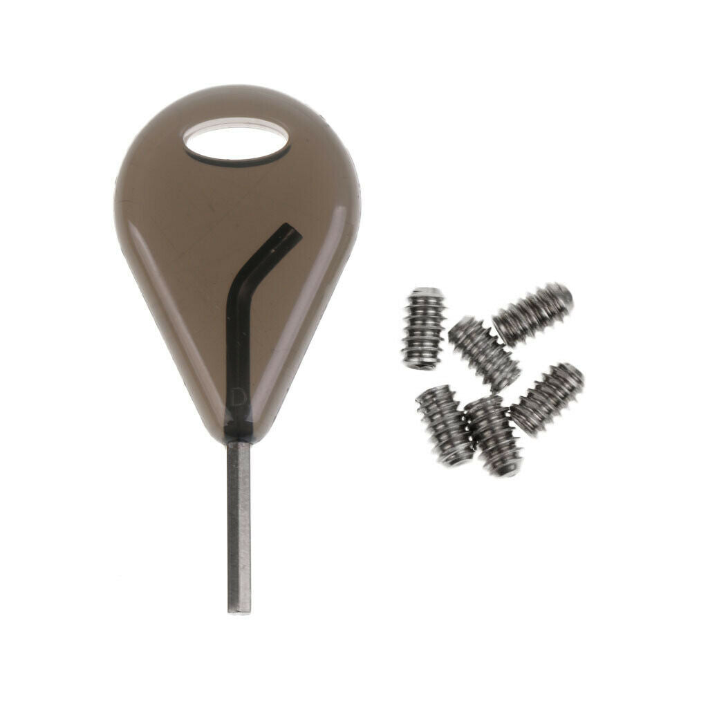 Compatible Fin Key+Grub Screws for Surf Board Longboard Surfing Accessories