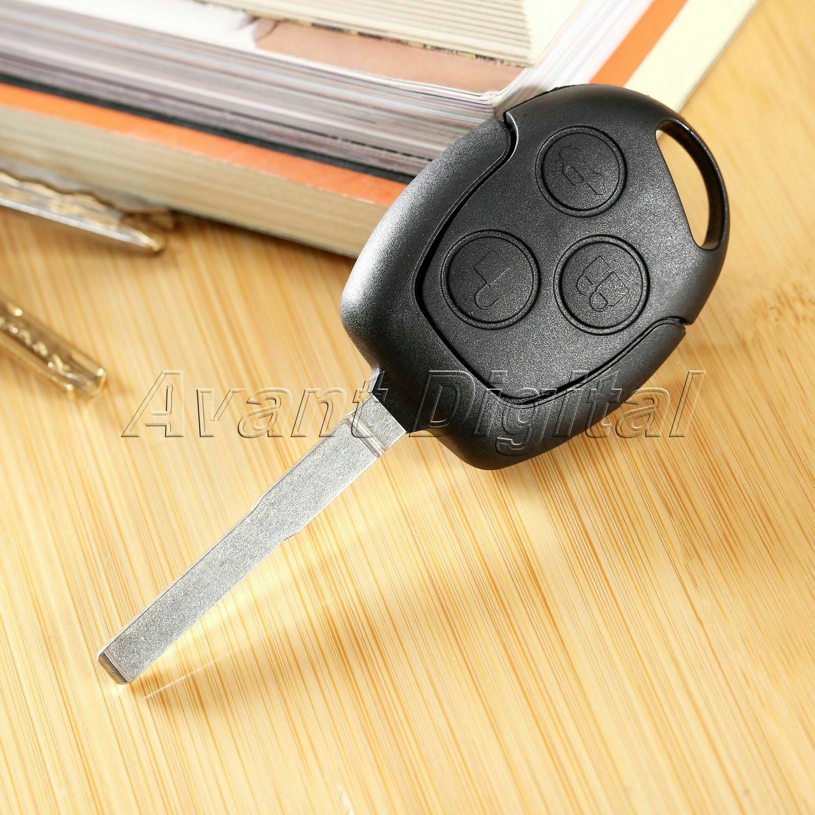 3 Buttons Remote Key Shell Repair for 2004-2011 FORD C-Max Fiesta Focus Galaxy