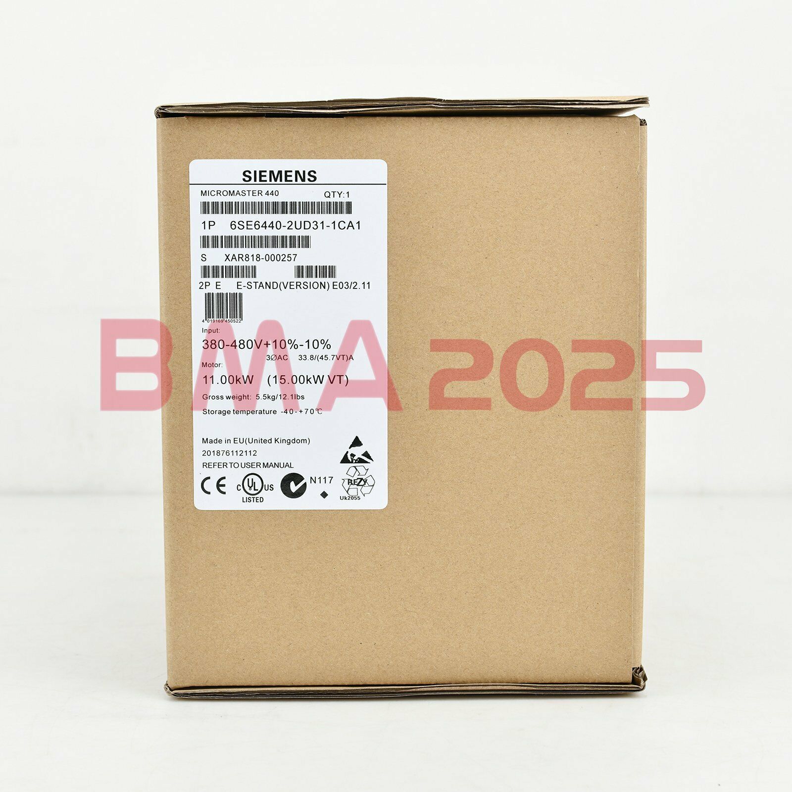 1PC Brand New sealed 6SE6440-2UD31-1CA1 one year warranty DHL free ship SM9T