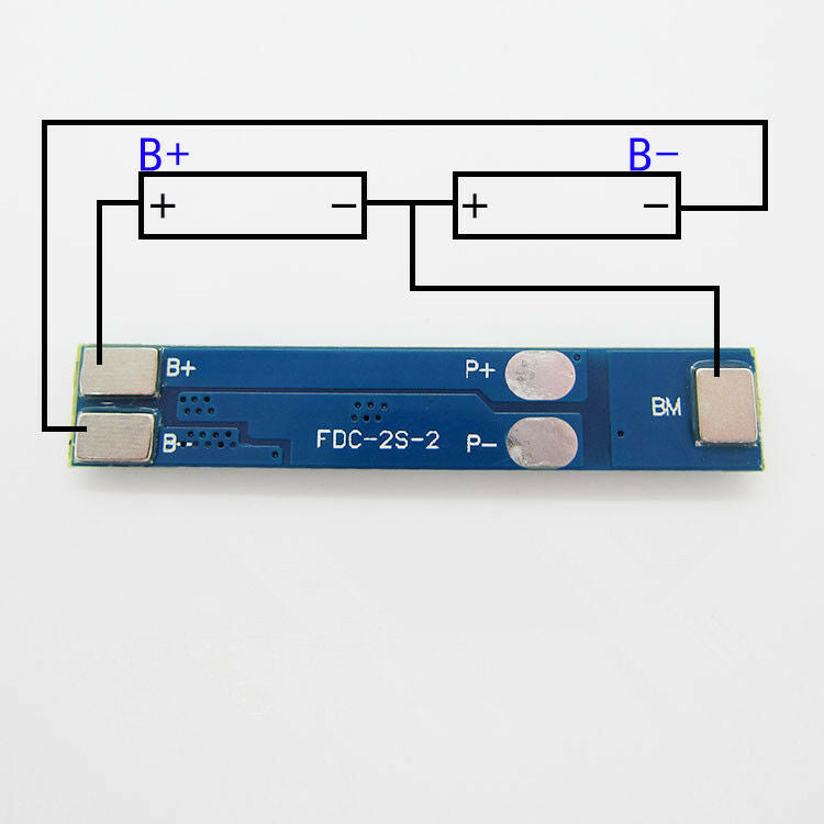 5pcs 3A Battery Protection BMS PCB Board for 2 Packs 3.7V Li-ion 18650 Battery