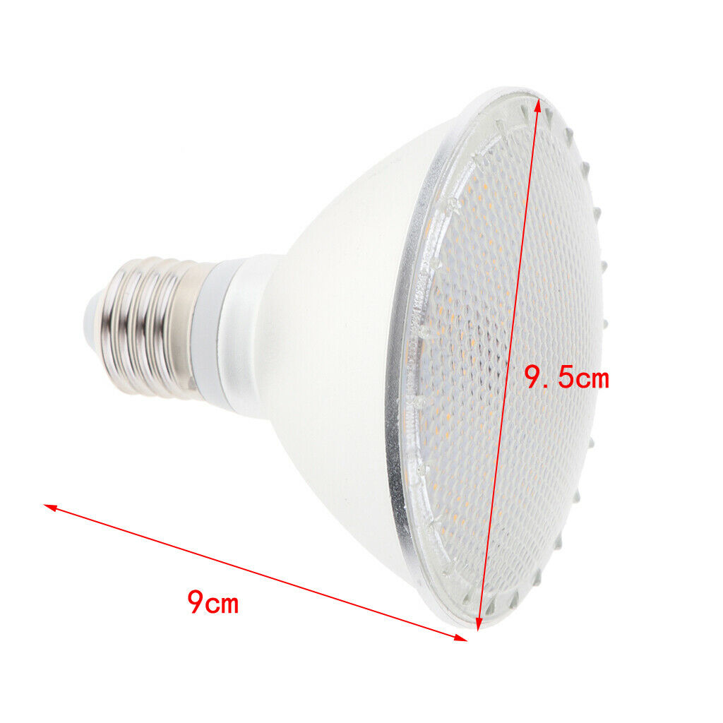 Led Light Bulb E27 12W PAR30 RGB Dimmable Spotlight for Home, Living Room, Party