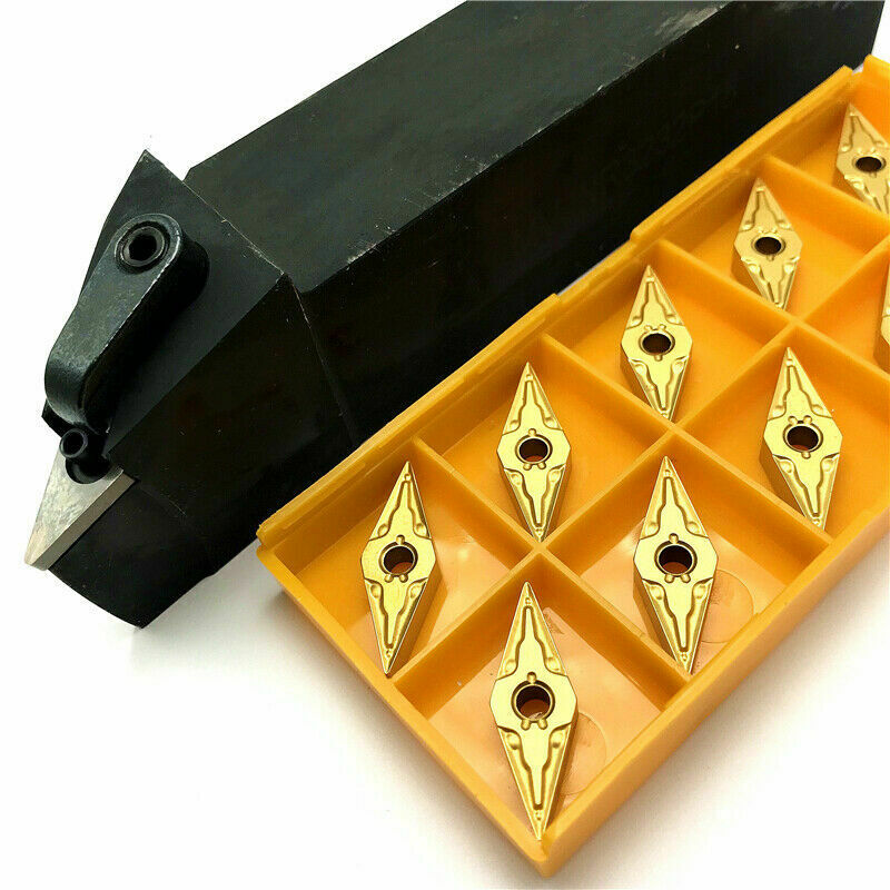 MVJNR1616K16(16×125mm) CNC External Turning Tool Holder+ VNMG160408 BP010 insert