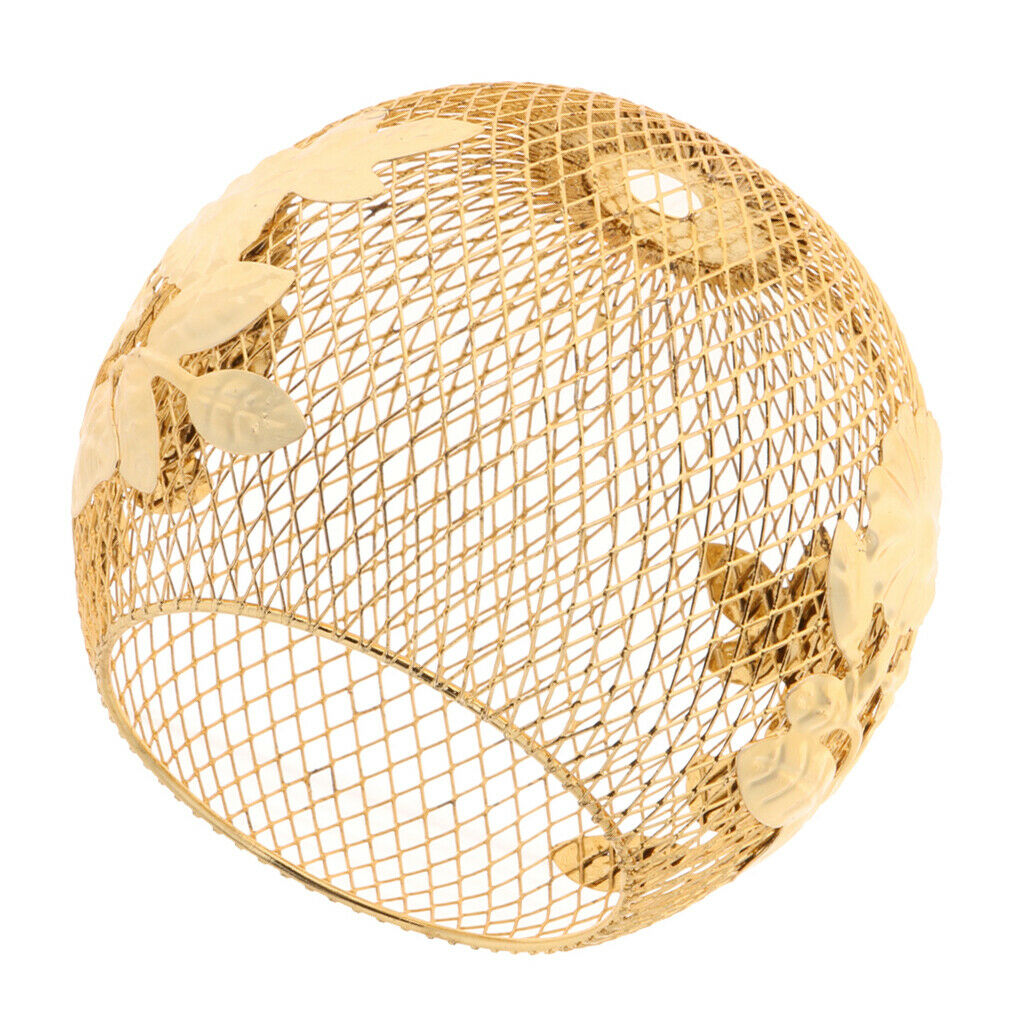 2 Pcs Iron Lamp Shade Chandelier Shade Light Cage Pendant Lights Fixture